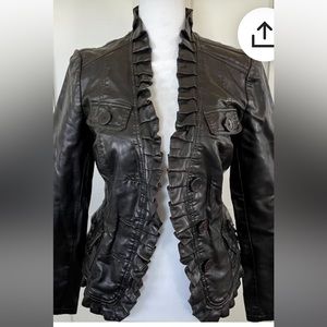 Inc faux leather jacket
